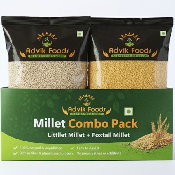 Little + Foxtail Millet combo 1000gms